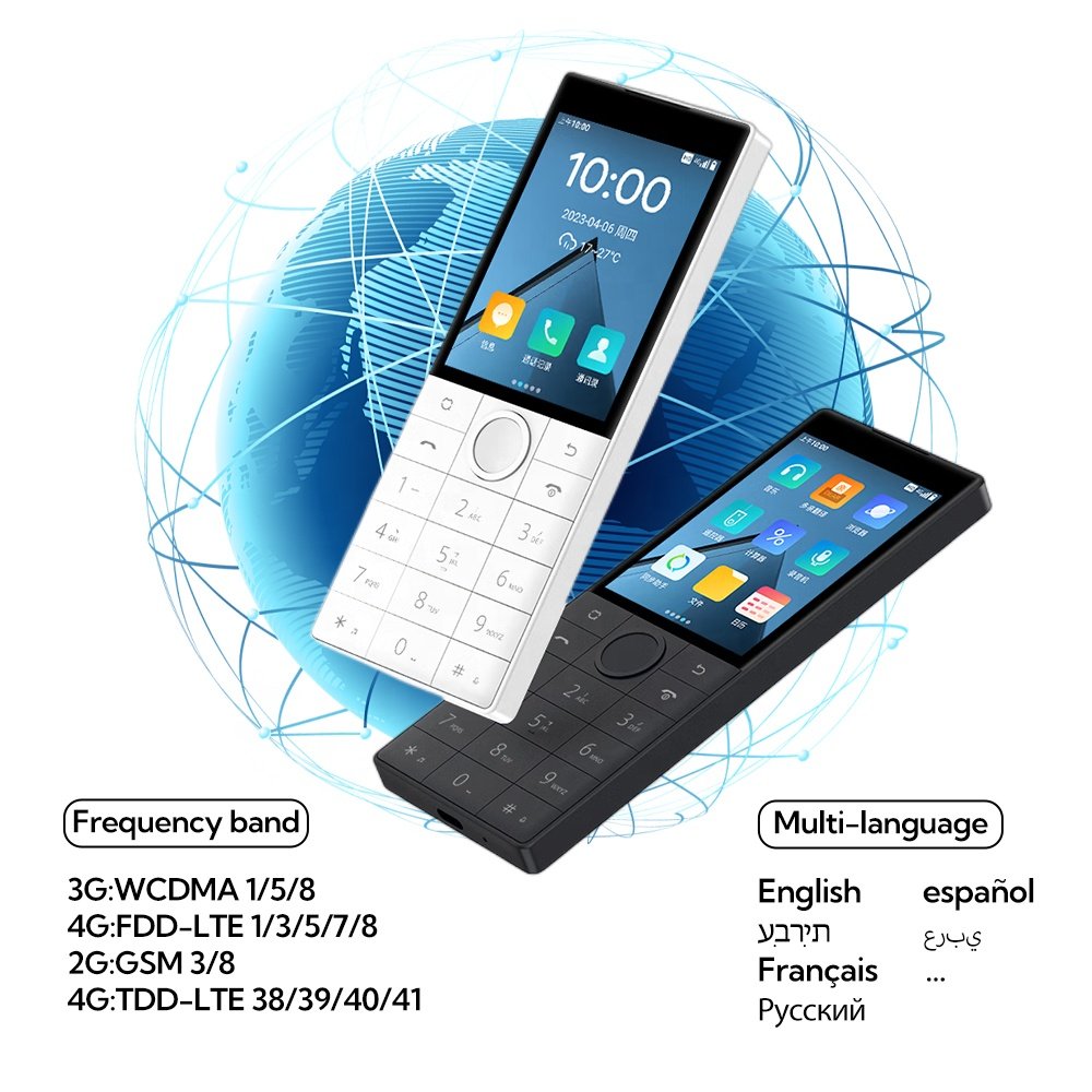 Qin F22 Android 11 touchscreen 3GB+32GB smartphone multi-language support for Google Store no camera mobile phone